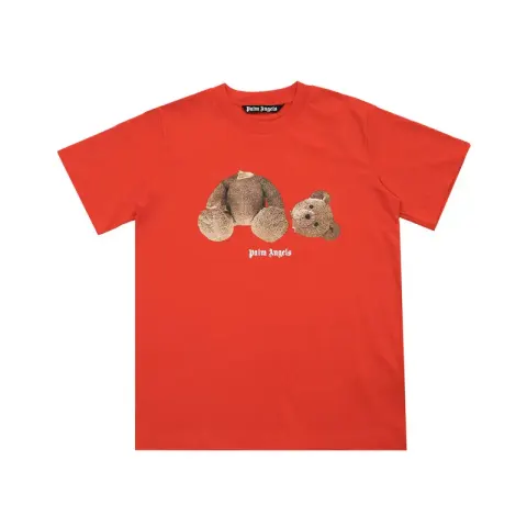 Palm Angels Monogram NY Spray Tee option 667 Orange