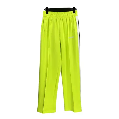 Palm Angels Zip Hoodie option fluorescent yellow pants