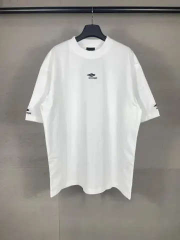 Balenciaga Logo T-Shirts option white