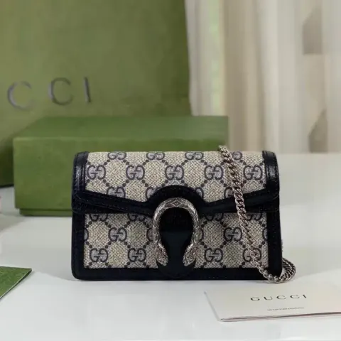 Gucci Dionysus Bag option khakis black