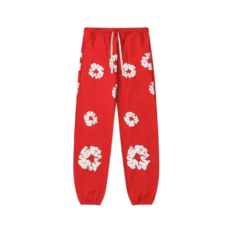 Denim Tears Hoodie option Red Pants]