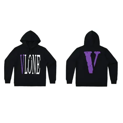 VLONE Hoodie option Miami Black Purple V