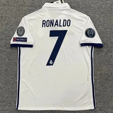 Real Madrid 16-17 T-Shirt option 1617 season at home