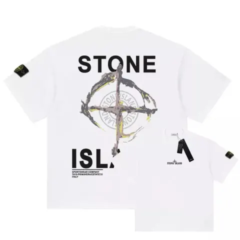 Stone Island Tees option White #02