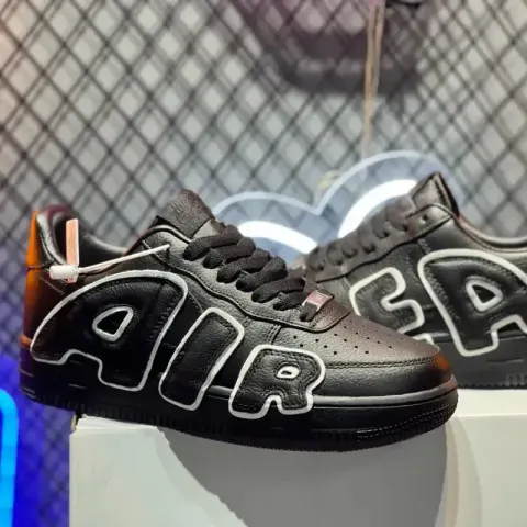 Air Force 1 CPFM All White option black