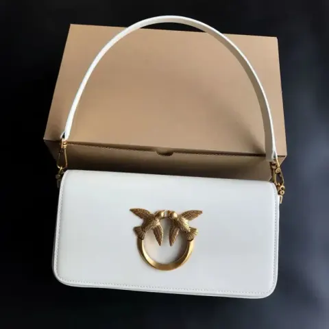 Pinko Bag option 23 Baguette Classic White
