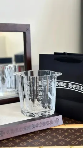 Chrome Hearts Wine Bottle option Crystal Ice Bucket