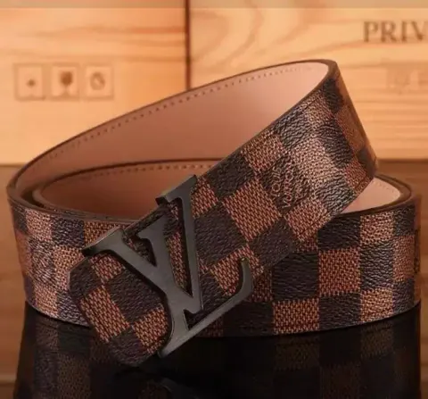 Budget LV Belt option L Classic Cage Black Button