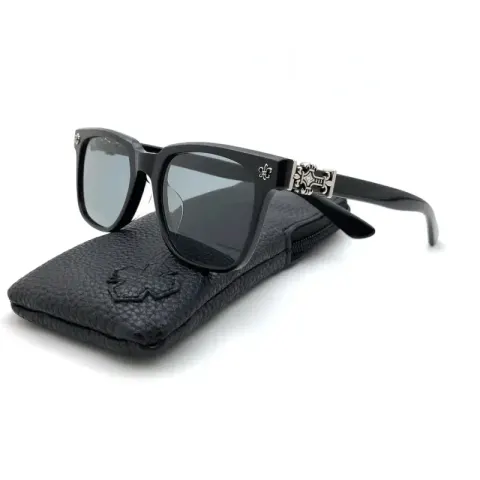 Chrome Hearts Sunglasses option Black Silver/Grey