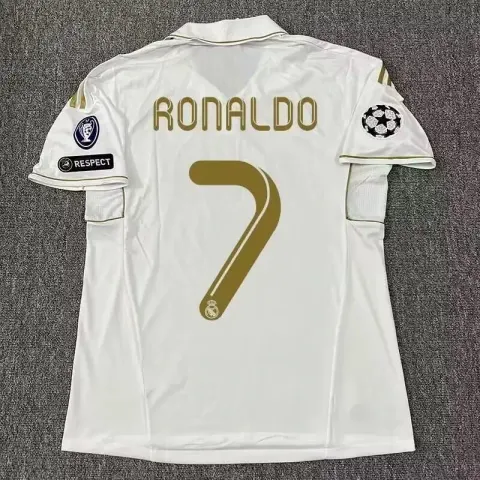 Manchester United Retro Jersey 07-08 option 1112 Real Madrid Home No.7 Ronaldo