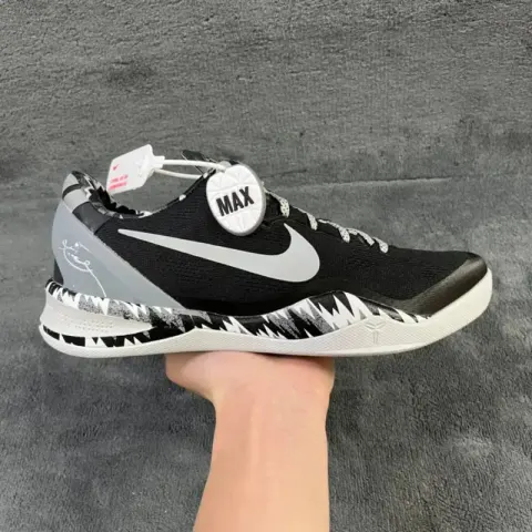 Kobe 8 Shoes option Kobe Bryant 8 Black and White 613959-001
