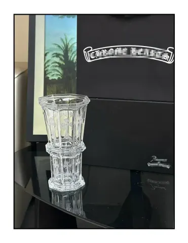 Chrome Hearts Wine Bottle option Crystal Vase