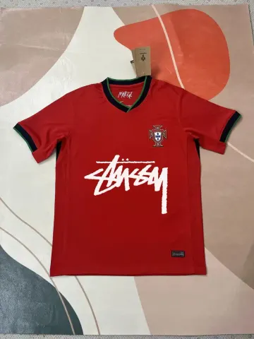 Stussy Jerseys option 2425 Portugal home with letters