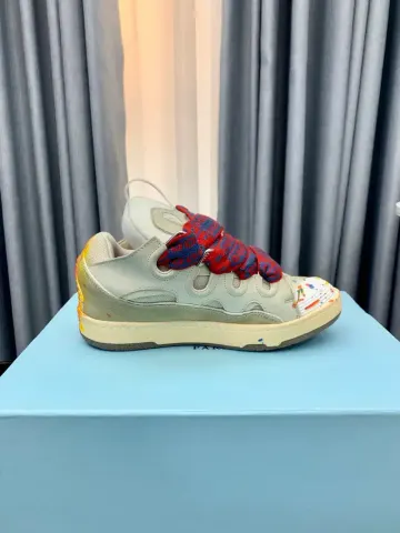 Lanvin Curb Sneakers Blue option 4