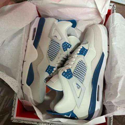 Jordan 4 Green Metallic option 4SB Blue FV5029-141