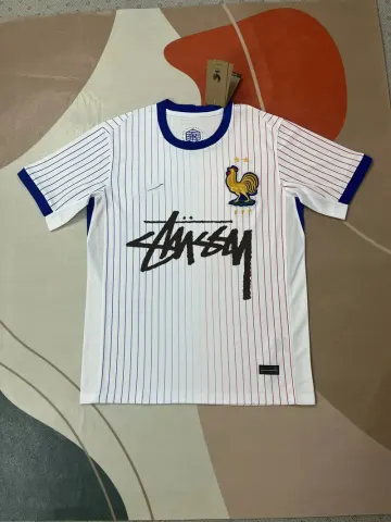 Stussy Jerseys option 2425 France away with letters