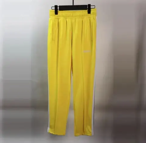 Palm Angels Zip Hoodie option Yellow pants