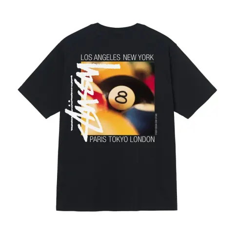 Stussy T-shirt option Black [color ball]]