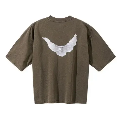 Best Budget Batch for Yeezy Gap T-Shirt option brown
