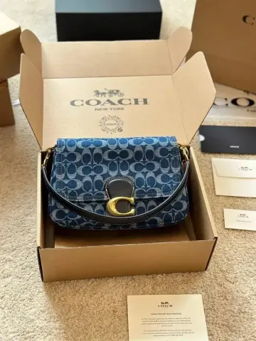Coach Tabby 26 Bag option dark blue size 26*16.5*9