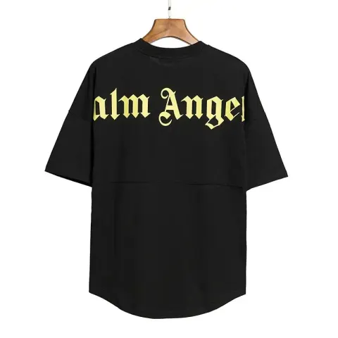 Palm Angels Tees option 697 Black-Green Print