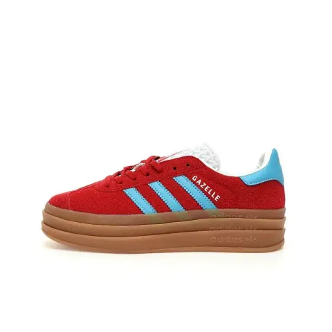 Adidas Originals Gazelle Bold option Wine Red Sky Blue Rubber Base IE0421