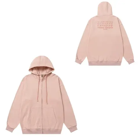 Maison Margiela Hoodies option 840 new zipper pink