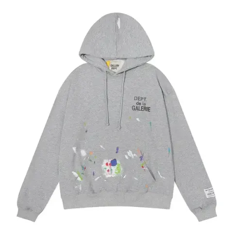 Gallery Dept Hoodie option 6207 gray