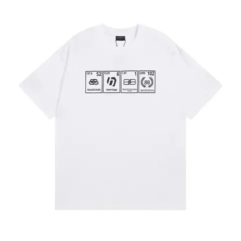 Balenciaga Tee (Black and White Colorway) option 30