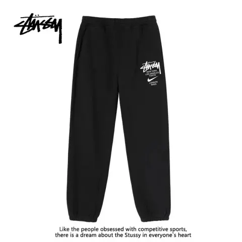 Stussy T-shirt option (black joint trousers)