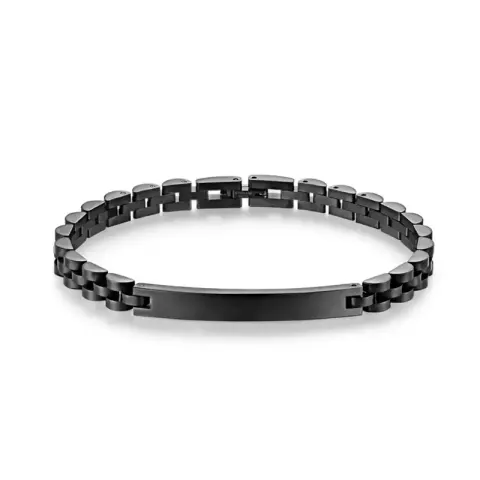 Lacoste Bracelet option Black-width 6mm [21CM]]