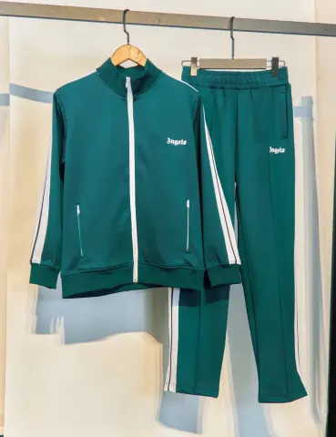Palm Angels Trackpants option 6001 suit dark green