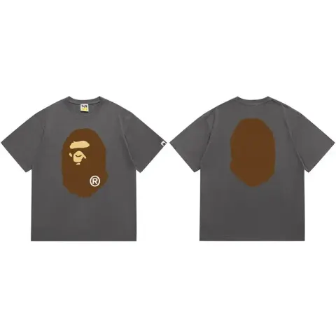 Bape Tees option 175 dark gray
