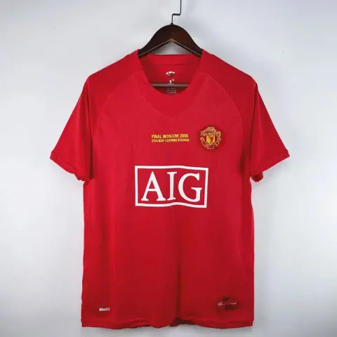 China Jersey 2018 option 07-08 Manchester United home Champions L