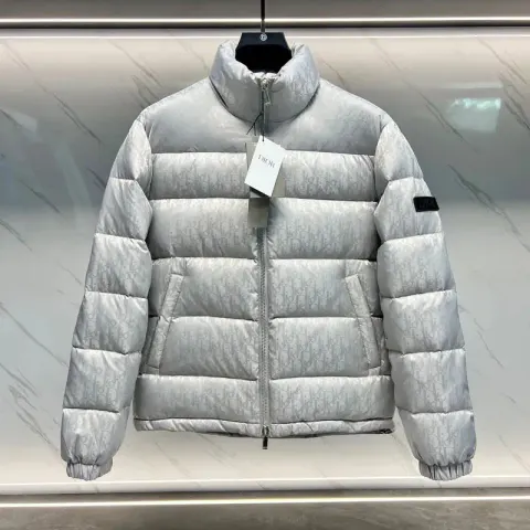 Dior Oblique Jacket Blue option silvery