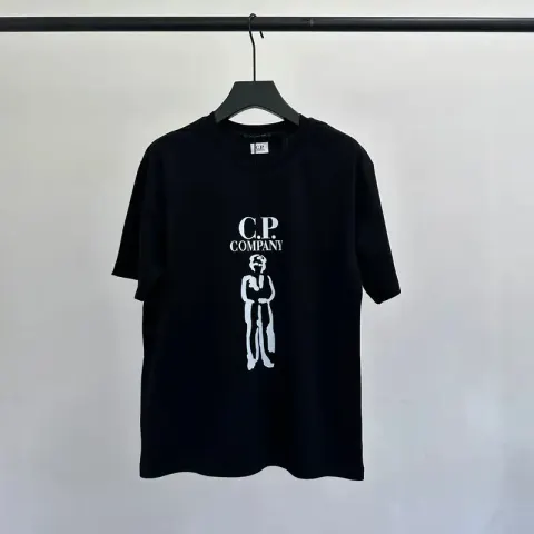 CP Company Tee option 9013 black and white