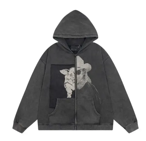 ERD Hoodies option ER821 Zip Hoodie