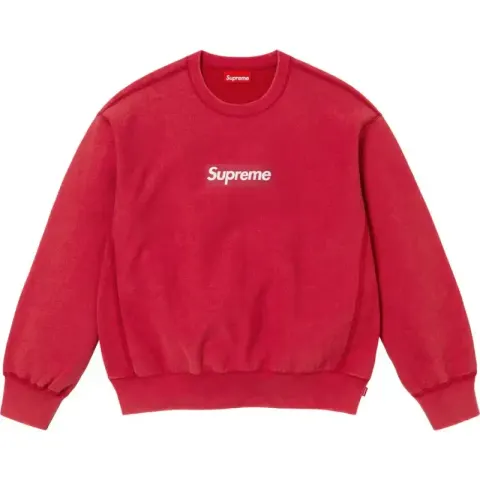 Supreme Leopard Box Hoodie option E587# Red