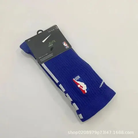 Nike NBA Socks option 19 long blue and white