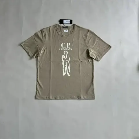 CP Company Tee option Matcha color