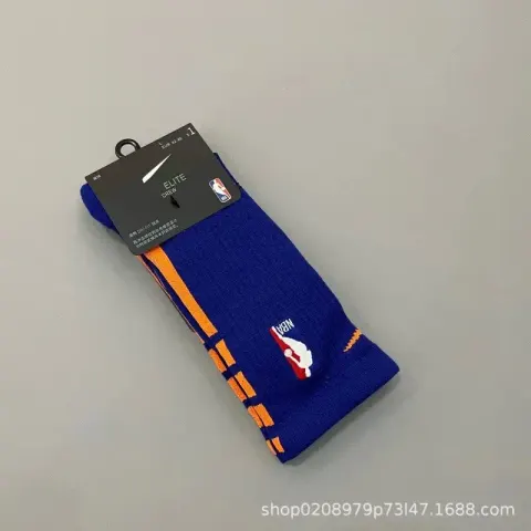 Nike NBA Socks option 19 Long Blue Orange