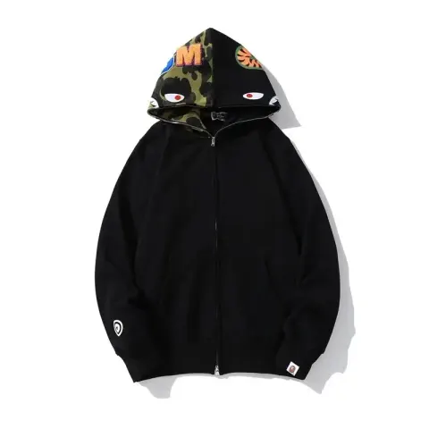Bape Shark Hoodie option 8380 black