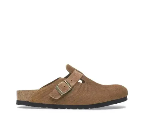 Classic Birkenstocks Shoes option suede khakis
