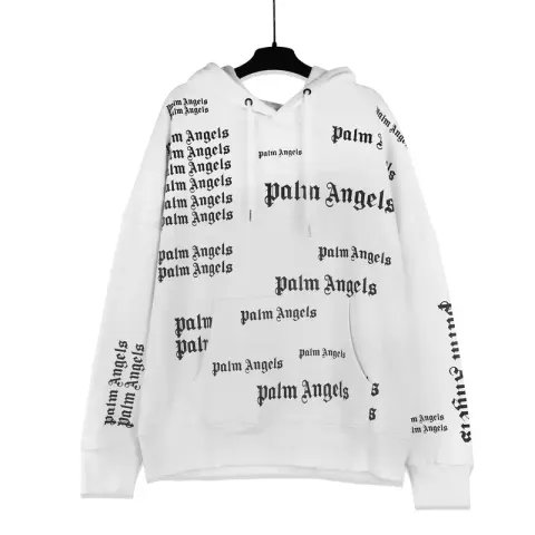 Palm Angels Hoodie option Full Print Letter White Correct Edition