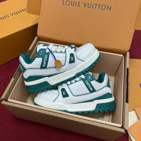 LV Trainers Maxi option White green