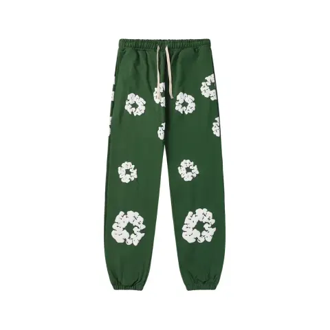 Denim Tears Hoodie option Green Pants]