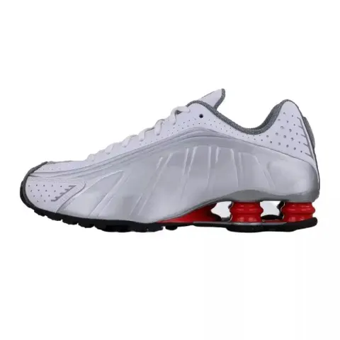 Nike Shox All Black option R4 Silver Red