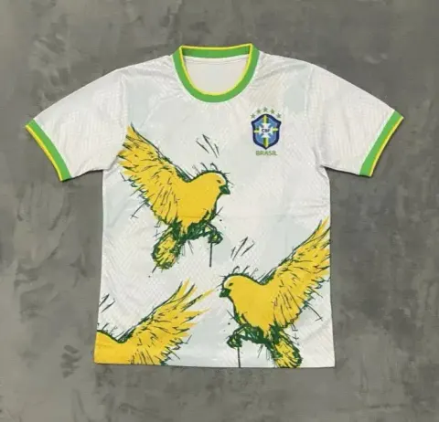 Brazil Special Jersey option 2223 White Brazil Special Edition