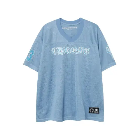 Chrome Hearts Baby Blue Pants option Blue Short Sleeve 1