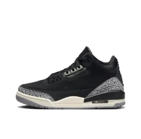 Budget Jordan 3 Shoes option black gray CK9246-001